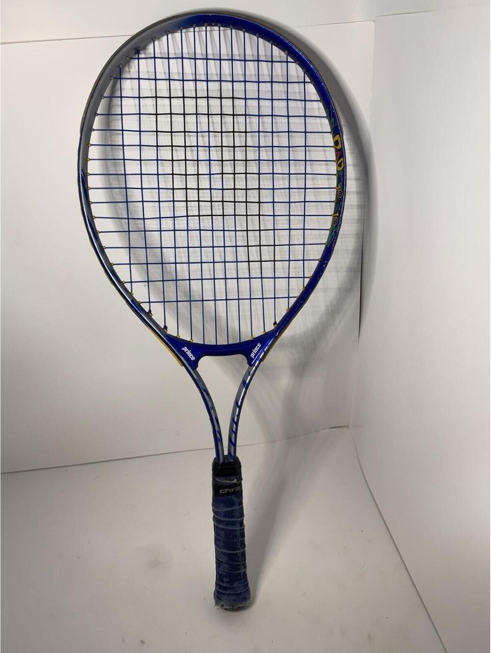 Prince Rad 10 Tennis Racquet Blue Midplus Head 4 3/8 Grip Used